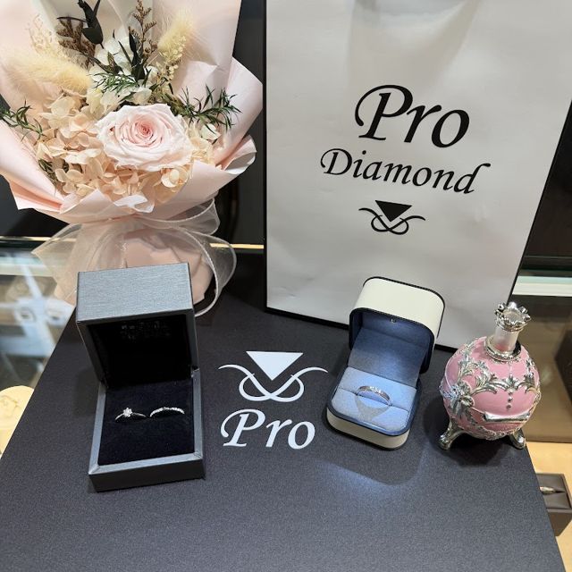 Pro鑽石｜最高CP求婚對戒｜不一樣的GIA|全球最閃亮的鑽石｜雙鑑定書Sarine火彩3⭐️認證
