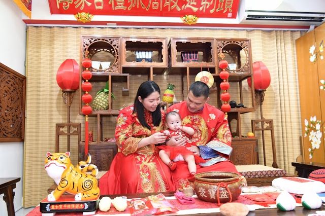 傳家手工印章 傳家抓周收涎剃頭 東方翡翠寶石